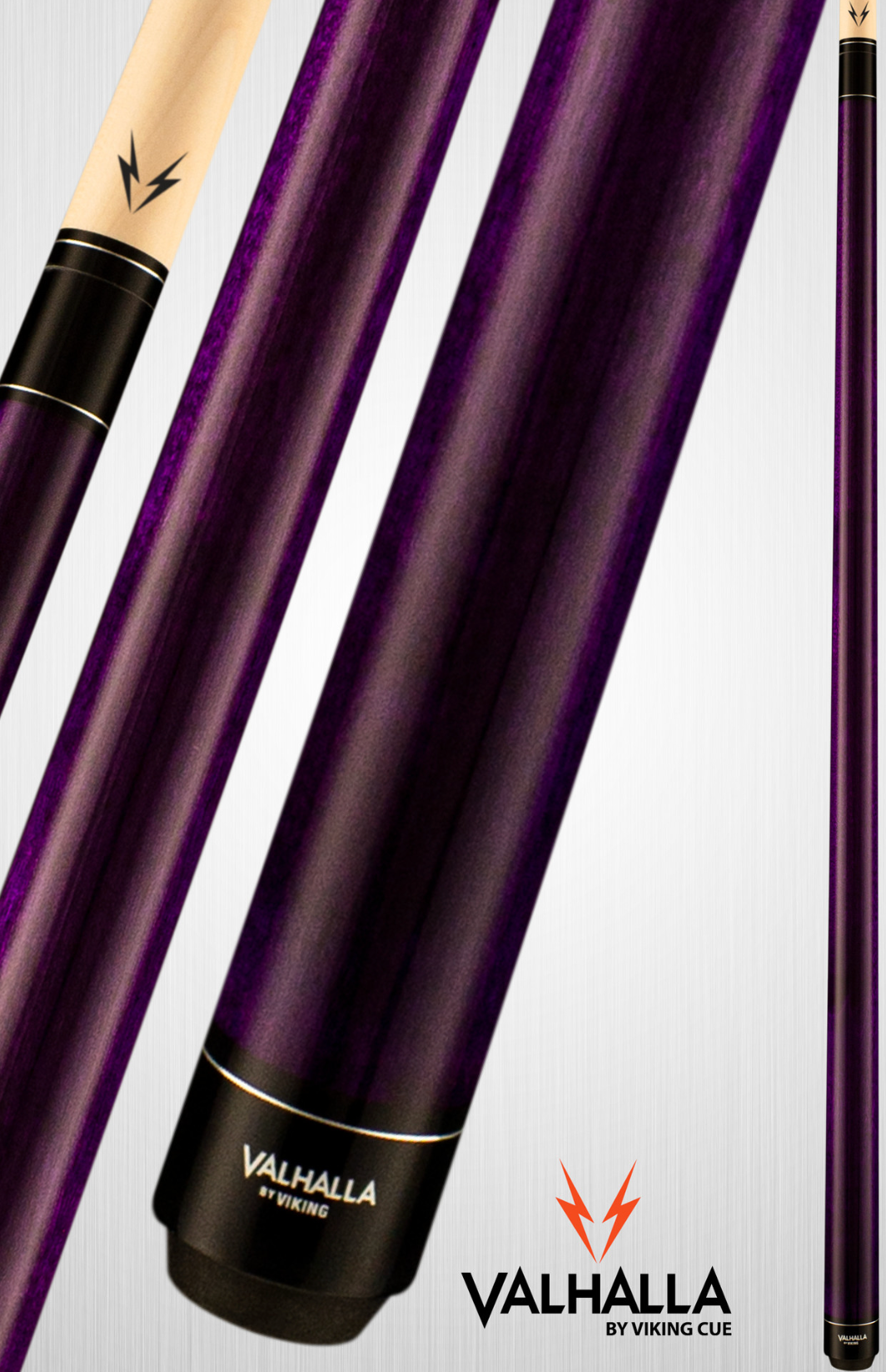 Valhalla Purple Stain Cue Stick