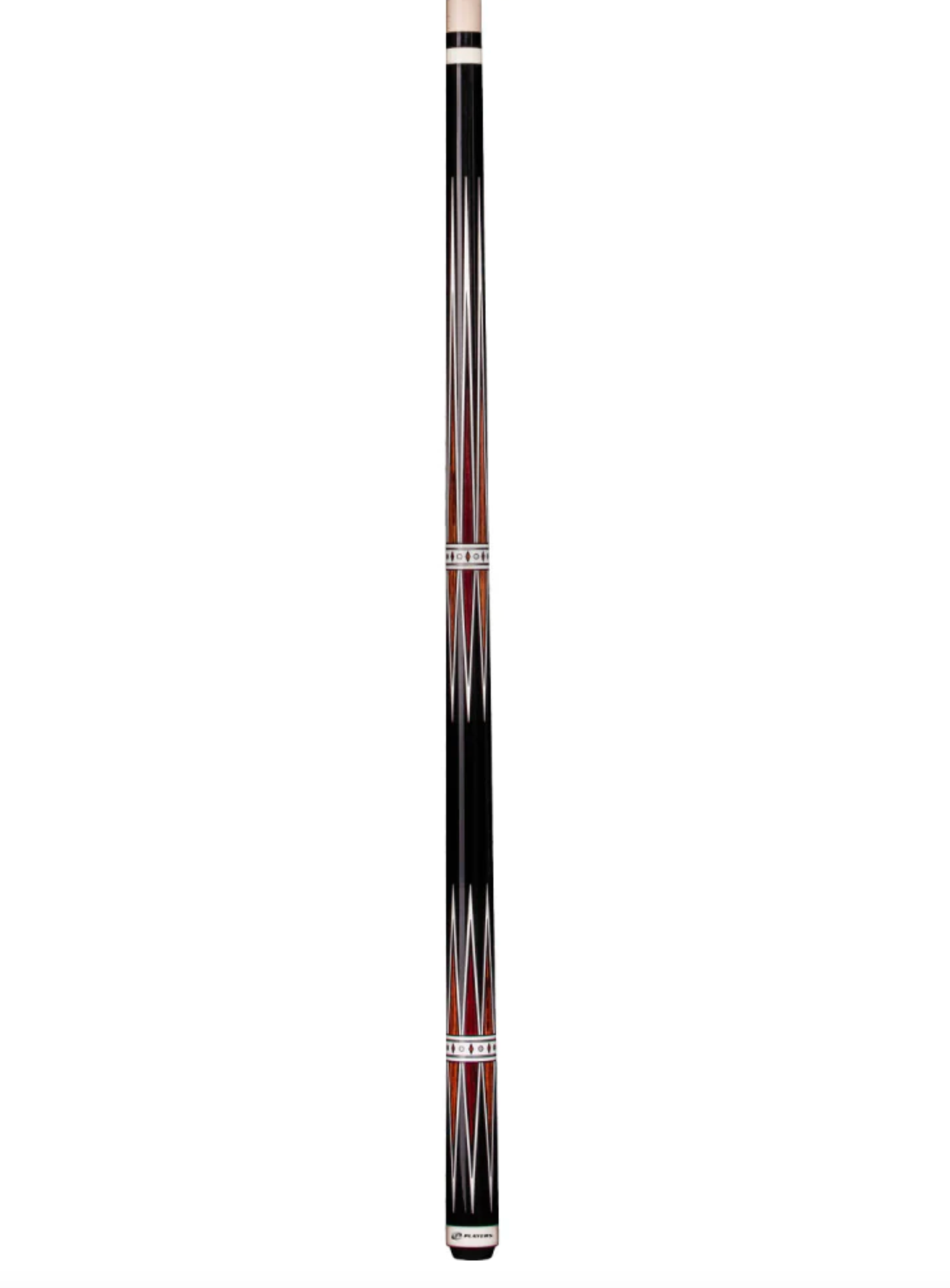 Black and Cocobolo Players Cue - view 2