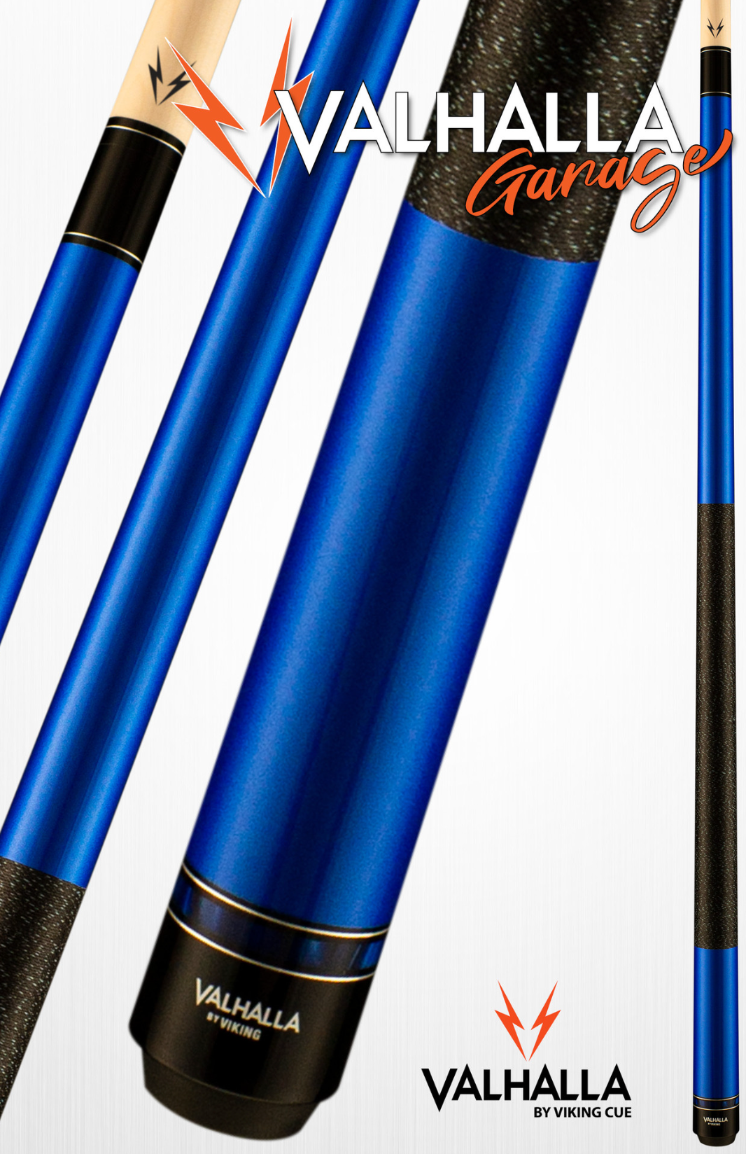 Dark Blue Pearl Paint Valhalla Viking Cue