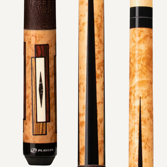 Antique Maple with Lizard Wrap Players Cue