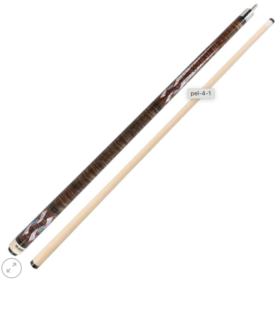 Grey Birdseye Elite Pearson Cue - view 2
