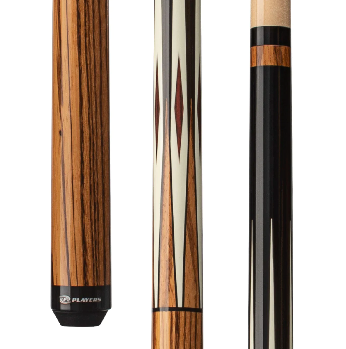 Zebrawood Sneaky Pete Players Cue C.P.Dean Company