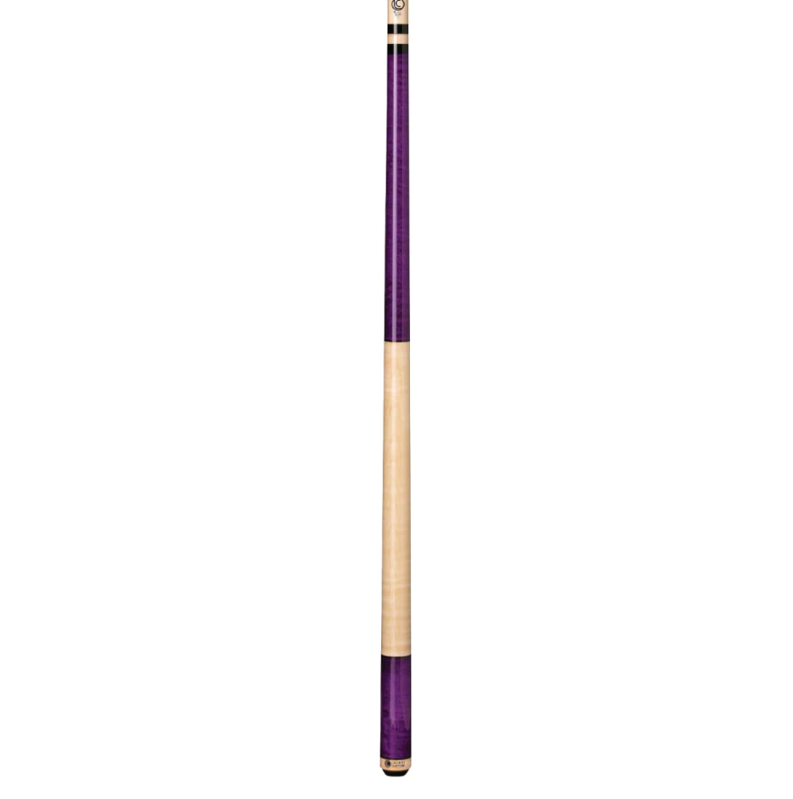 Purple Stained Lucasi Cue - view 2