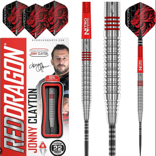 Johnny Clayton Original 2.0 Red Dragon Darts