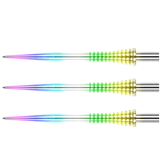 Red Dragon Raptor Gripped Rainbow Dart Tips