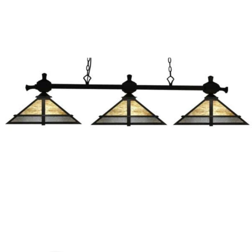 Billiard Light Mercury Mica - 56"