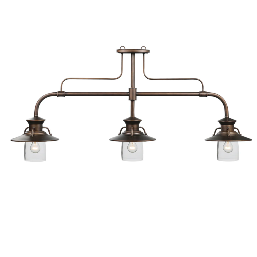 Rustic Billiard Light