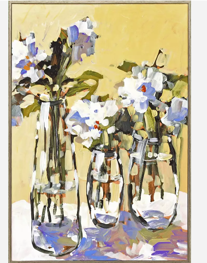 Three Flower Vases