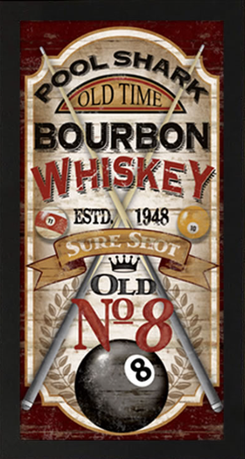Pool Shark Whiskey Art