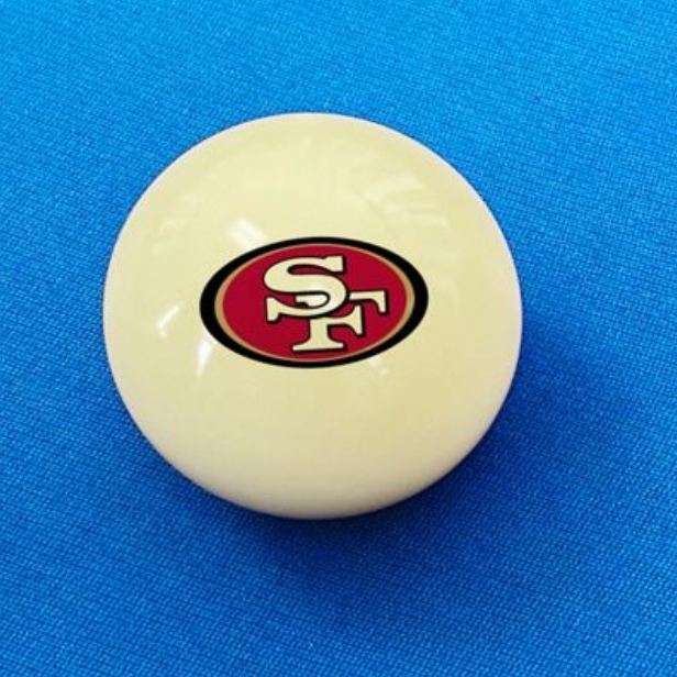 NFL Billiards Cue Ball