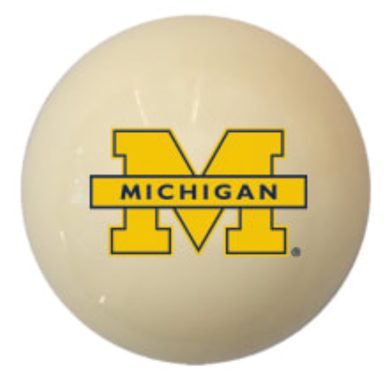 Wave 7 Licensed Collegiate Cue Ball