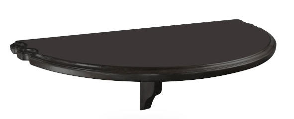 Heritage Wall Shelf in Black Cherry Finish