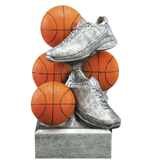 Basketball Sports Bank Resin Trophy - view 5