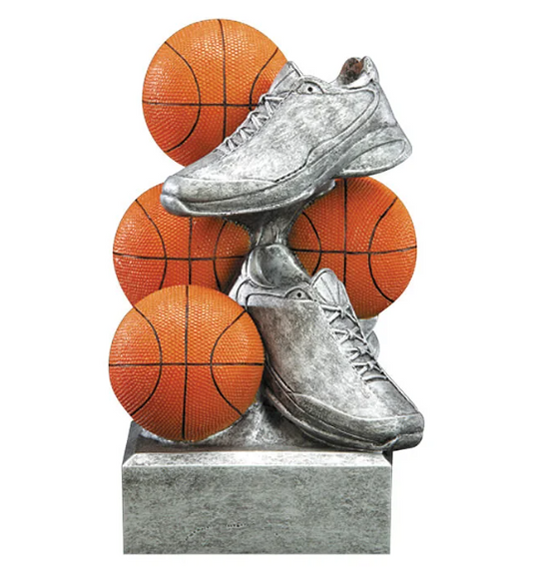 Basketball Sports Bank Resin Trophy