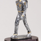 Boy Scout with Gold Trim Resin Trophy