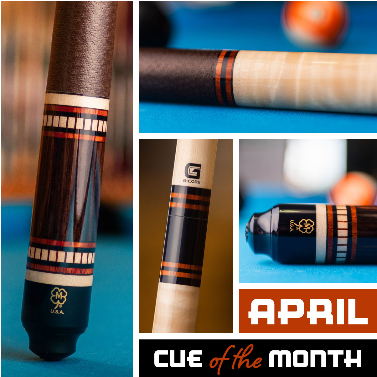 McDermott Cue Of The Month - April 2024 - G327C2