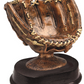 Bronze 5" Baseball Glove Resin Trophy