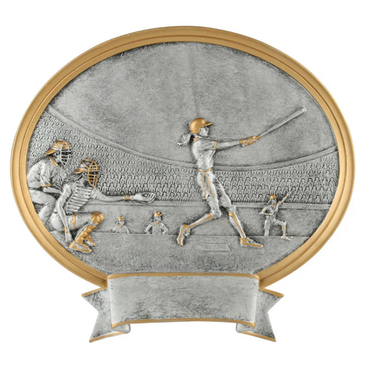 Softball Oval Legend 8" Resin Trophy