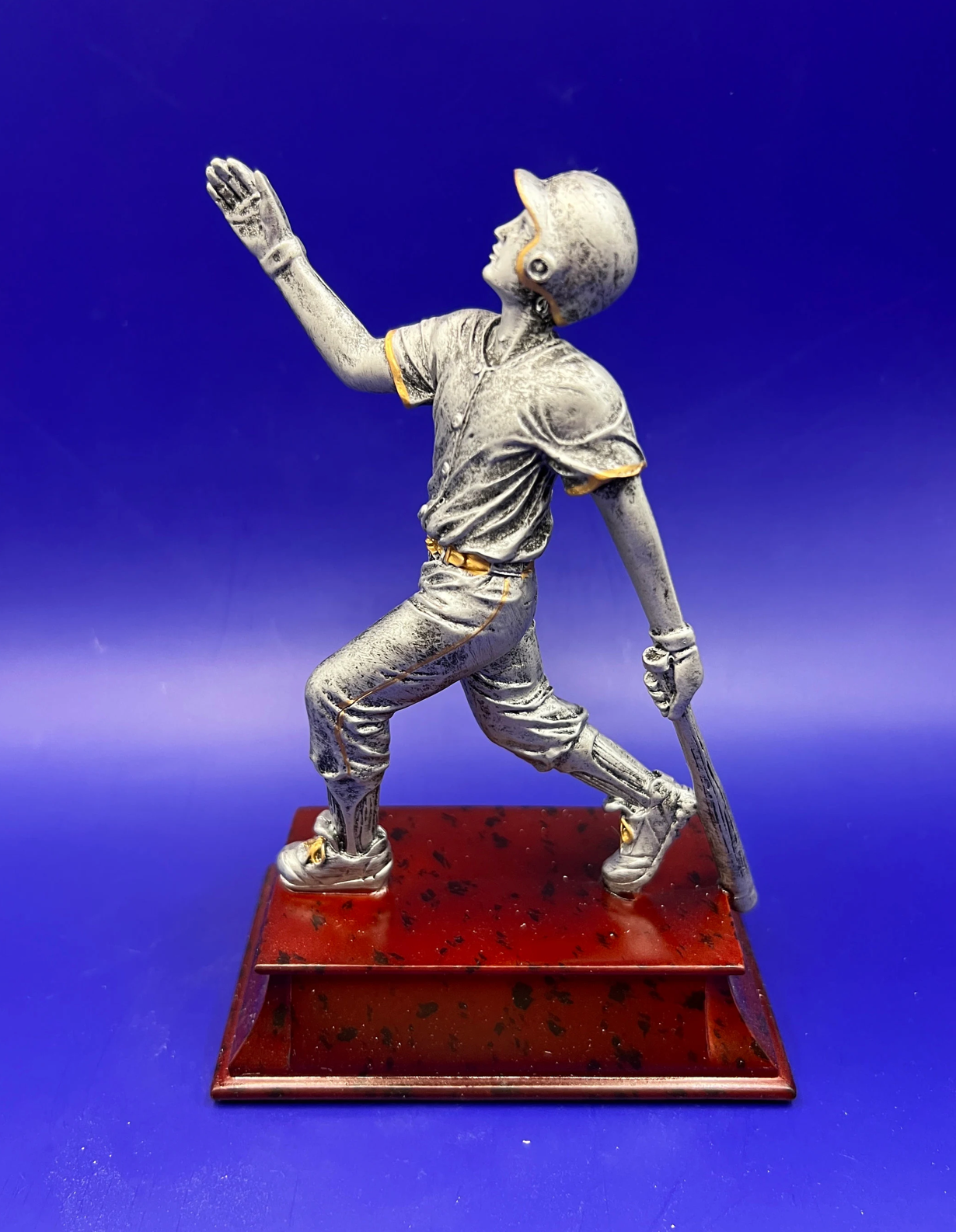 Male Baseball Resin Figure 6"