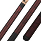 K2 Cue Matte Smoke with Black Simulated Wrap
