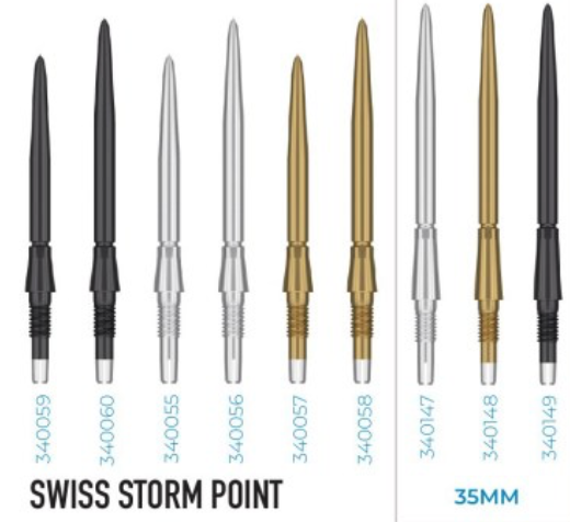 Target Swiss Storm Steel Points