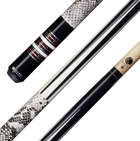 Mystic Black Birdseye Maple Lucasi Hybrid Cue