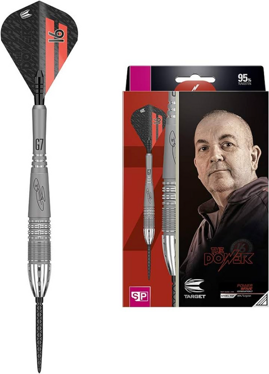 Phil Taylor Power 9Five G11 95% Tungsten SP Steel Tip Darts