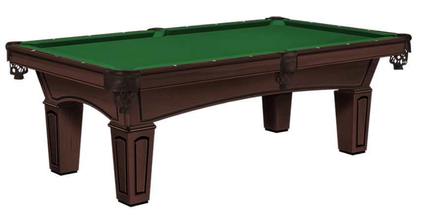 8' Olhausen Belmont Pool Table - In Stock