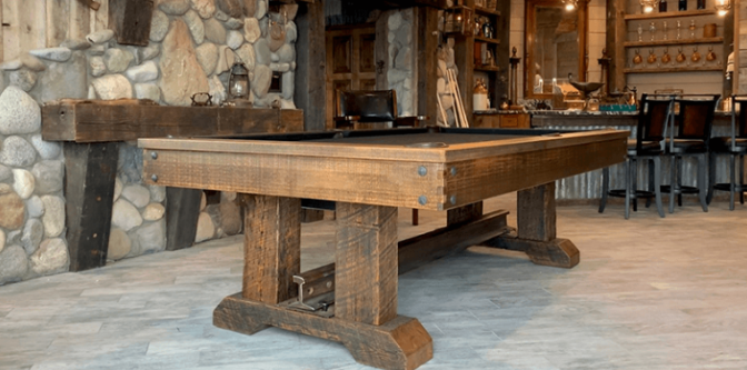 Olhausen Railyard 8' Pool Table