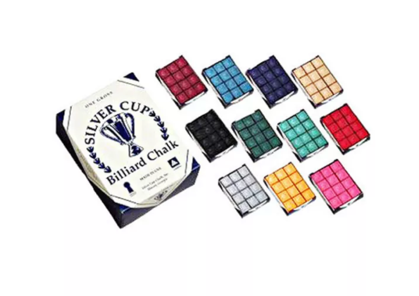 Silver Cup 4 Pack of Chalk