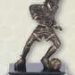 Female Soccer Action 6" Resin Trophy