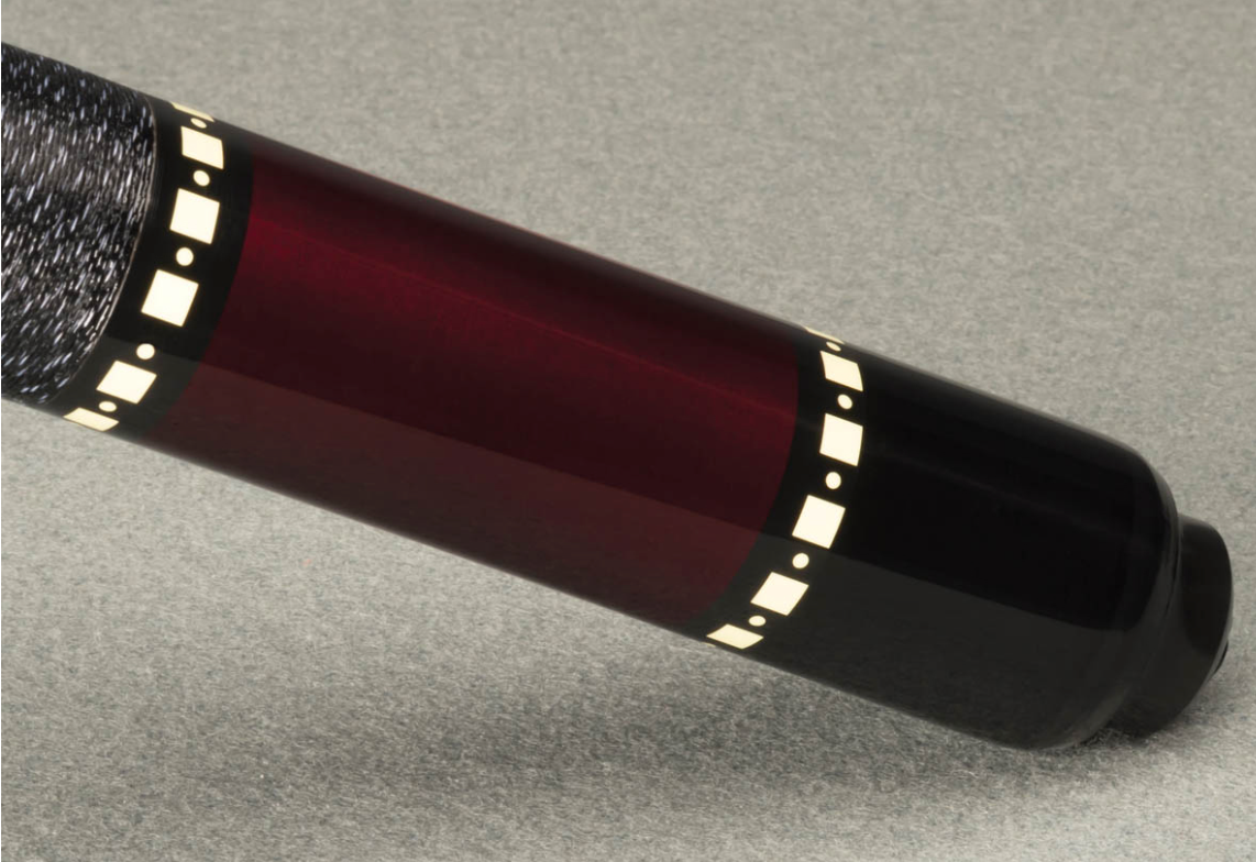 McDermott Red Lucky Cue with Linen Wrap