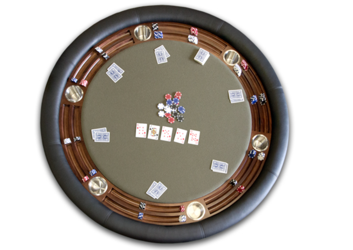 California House Atherton 60" Professional Texas Hold'em Table