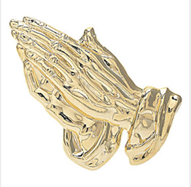 Praying Hands Plaque Mount