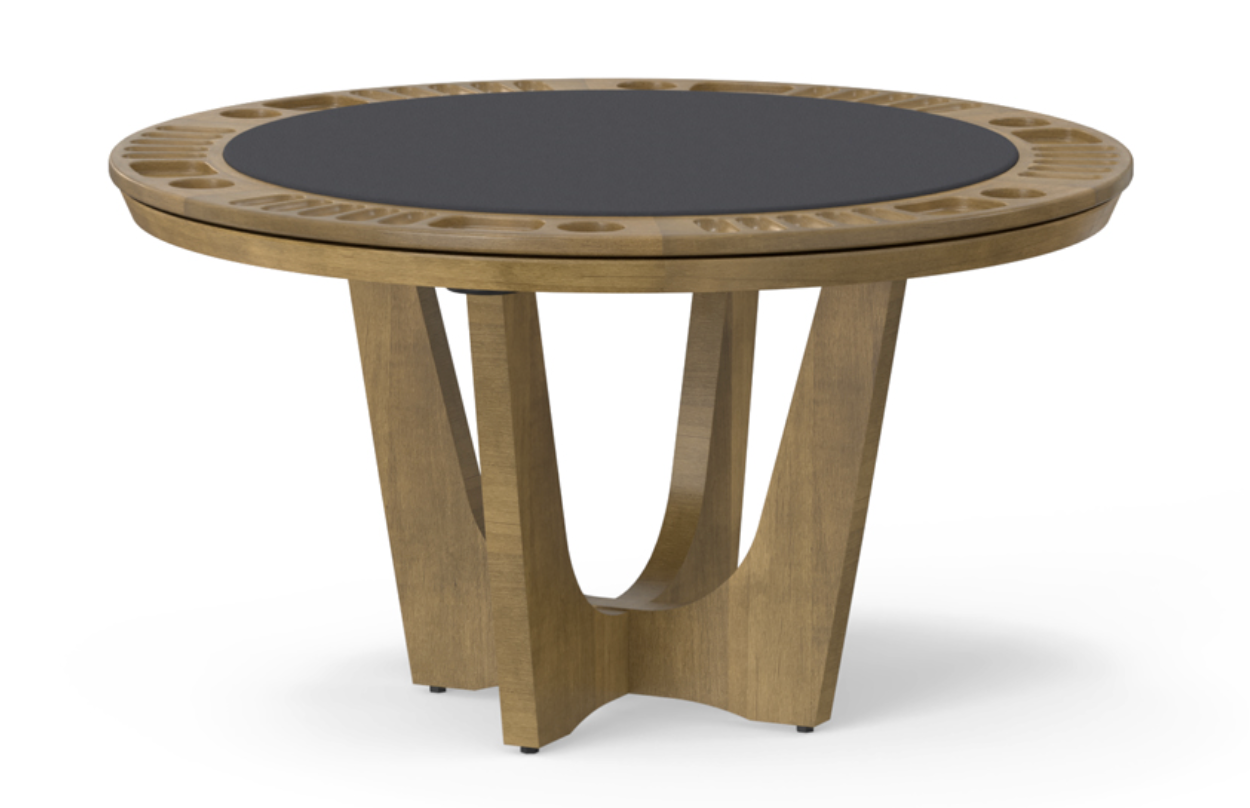 California House Menlo Reversible Top Round Game Table