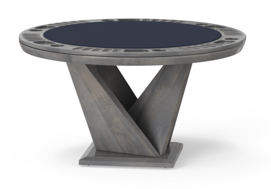 California House Origami Reversible Top Round Game Table