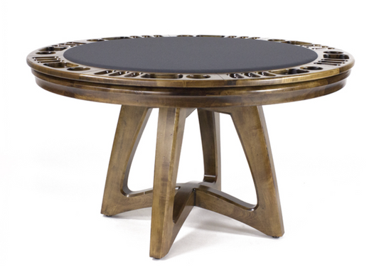 California House Palisades Reversible Top Round Game Table