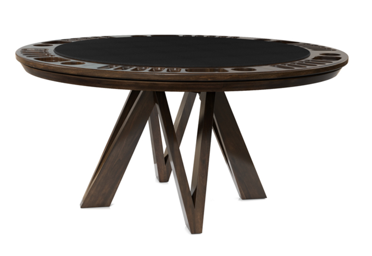 California House Vista Reversible Top Round Game Table