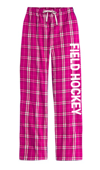 RVA Field Hockey Fuschia Pajama Pants
