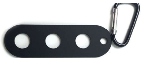 Koda Joint Protector Holder - Black Rubber w/ Bag Hook