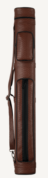 Alligator Print Exotic Vinyl 2x2 Cue Case