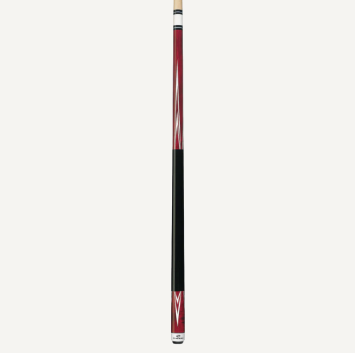Birdseye Maple with 4 Overlay Points w/ Black Simulated Wrap - view 2