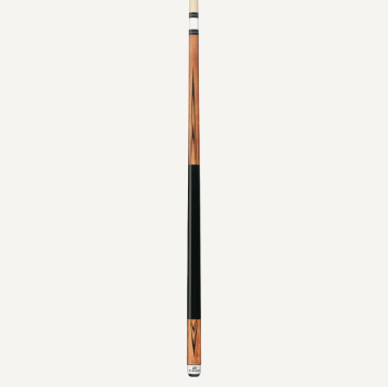 Birdseye Maple with 4 Overlay Points w/ Black Simulated Wrap - view 3