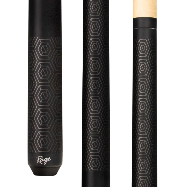 Rage Pattern Print Matte Wrapless Cue - view 4
