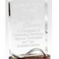 Optical Crystal Tablet Award - view 3