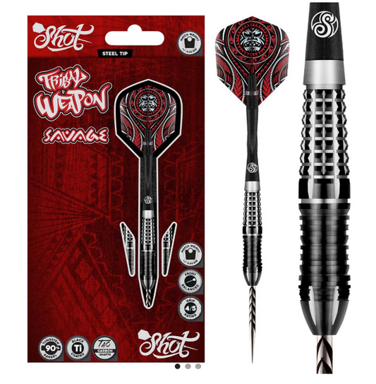 Shot Tribal Weapon Savage Steel Tip Darts