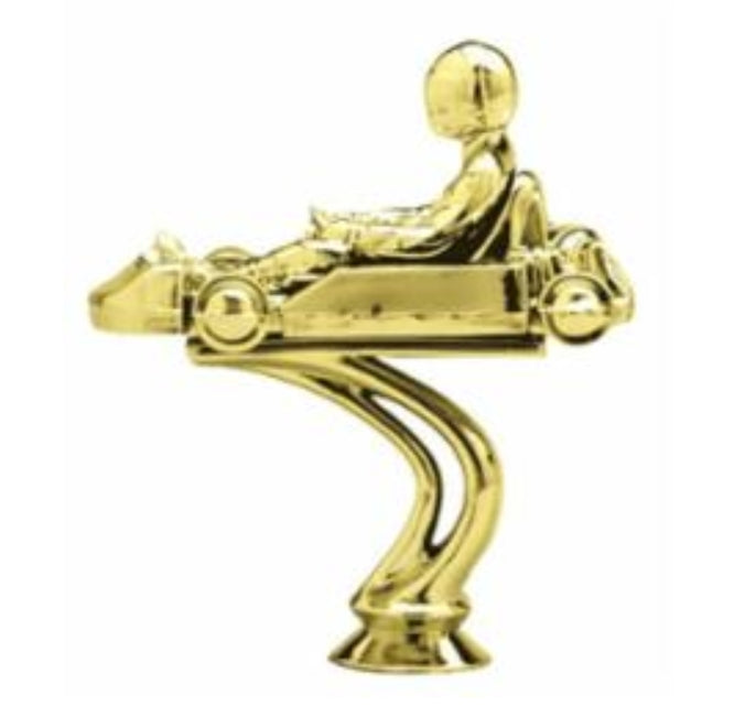 Go Cart 5 1/2" Gold