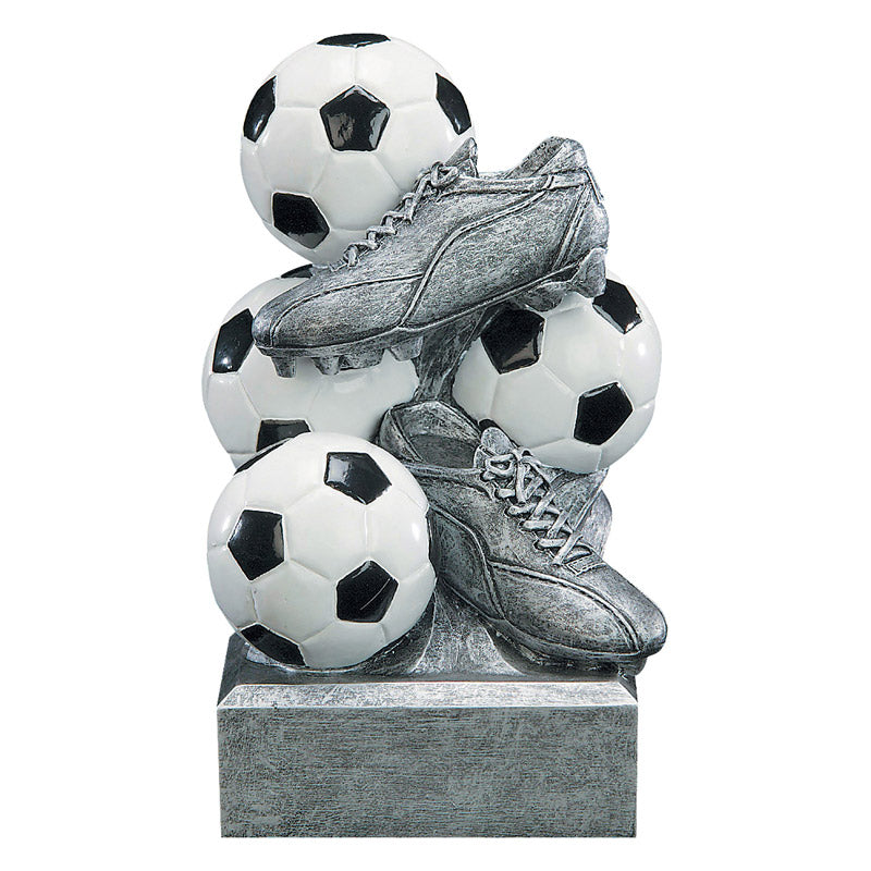 Soccer Sport Bank Resin Trophy - view 6