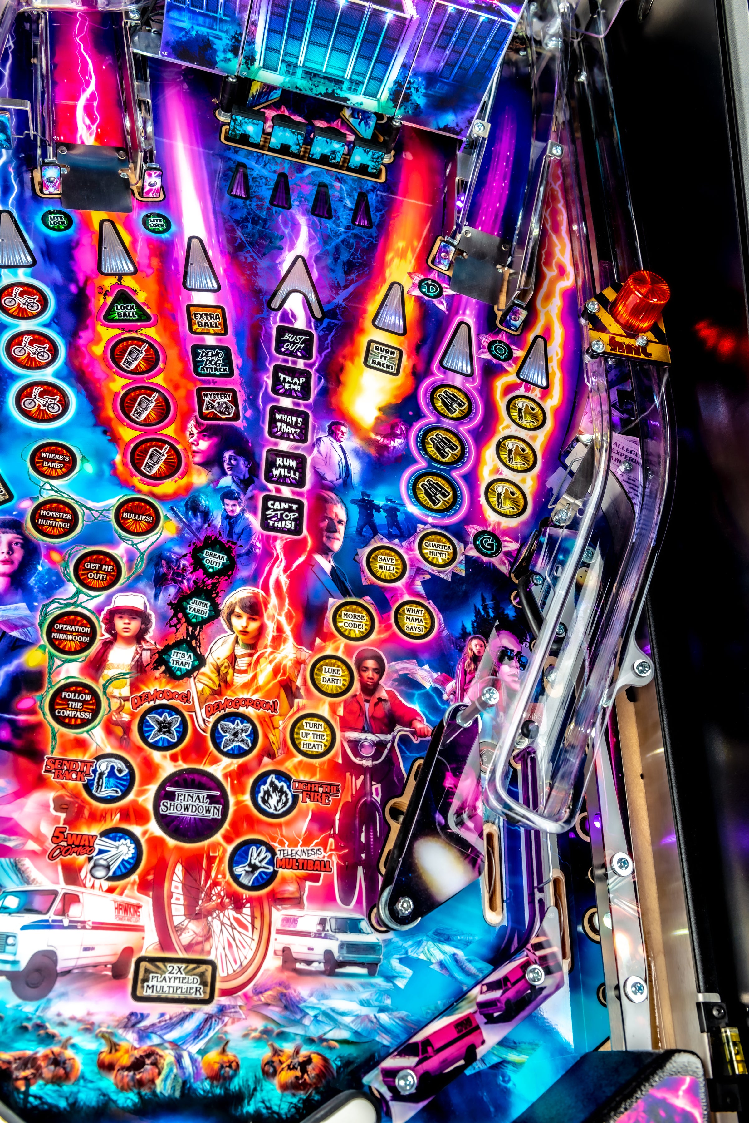 Stranger Things Pro Stern Pinball - view 4