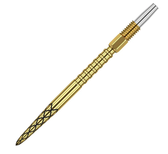 Target Swiss Diamond Pro Surge Grip Steel Points - Gold 30mm